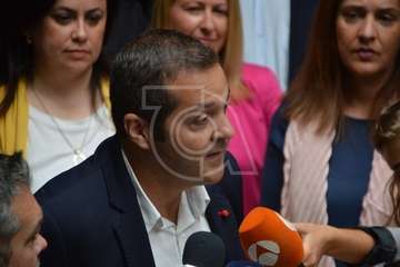 Presentación de la candidatura de CS de Telde (Foto TA)